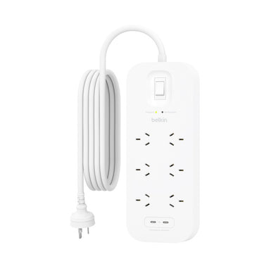Belkin SurgePro 6-Outlet Surge Protector with Dual USB-C 30W